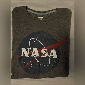 Old Navy Charcoal NASA Logo Tee